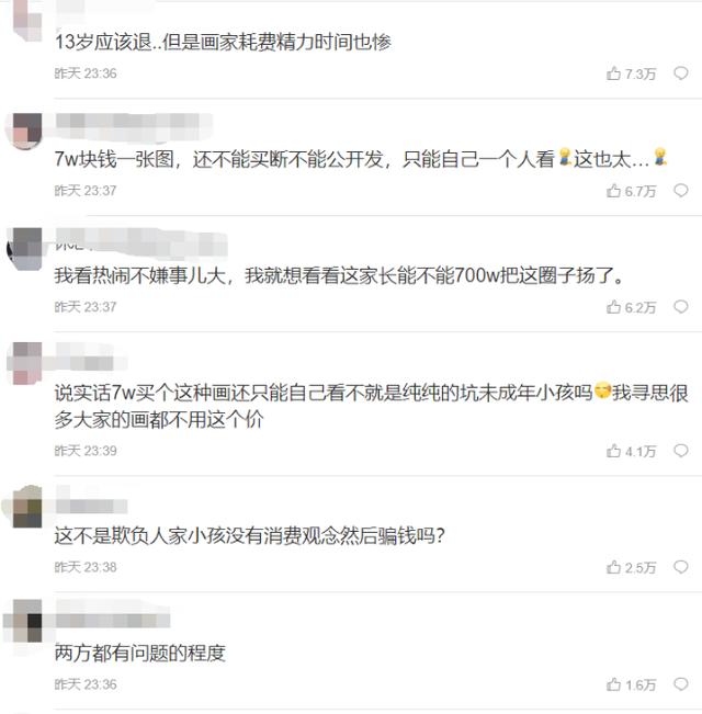 新女报 花70万买画，开微店卖娃娃，谁该为13岁女孩的“豪掷千金”负责？