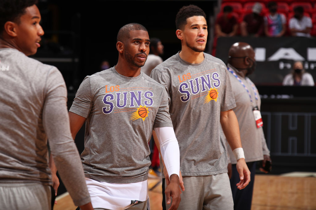 湖人队|再见湖人！布克47+11+8大爆发，詹姆斯29+9+7尽力了，保罗没说错