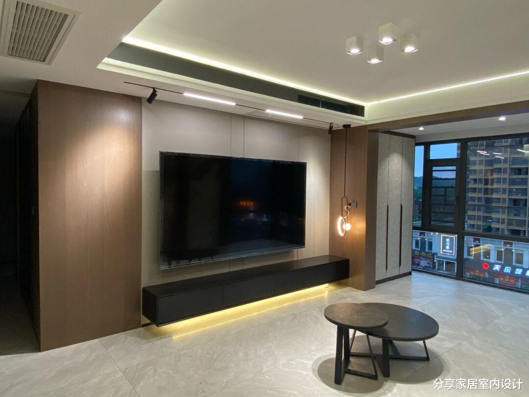 分享家居室内设计|她家装修的现代简约风格太惊艳了，全屋无主灯的设计很时尚！