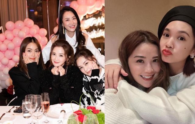 黄轩|阿Sa蔡卓妍39岁生日，穿黑皮裤露脐装手捧鲜花，与阿娇嘴对嘴亲吻