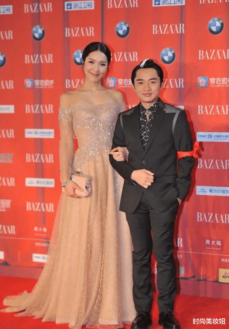 时尚美妆妞|被佟丽娅的身材迷住，穿裸色连衣裙腰臀比太完美，这身材我酸了