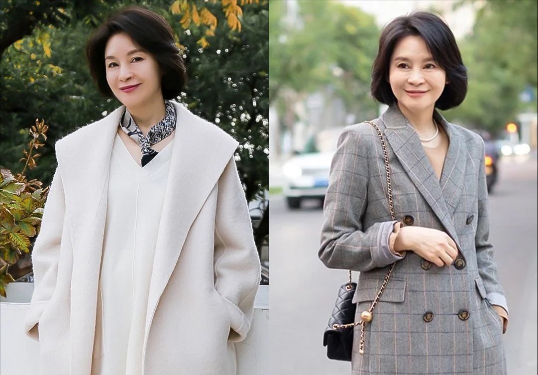 排毒 50岁+的女士换发型，与其刻意装嫩，不如随意简单的发型更显年轻