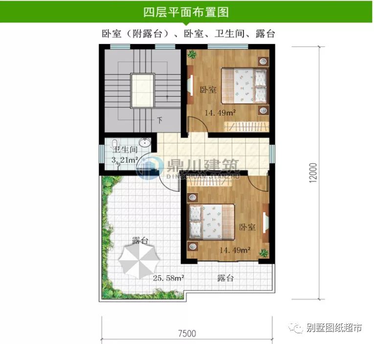 超小开间面宽最小仅4.5米，6款农村别墅，小户型也有大幸福