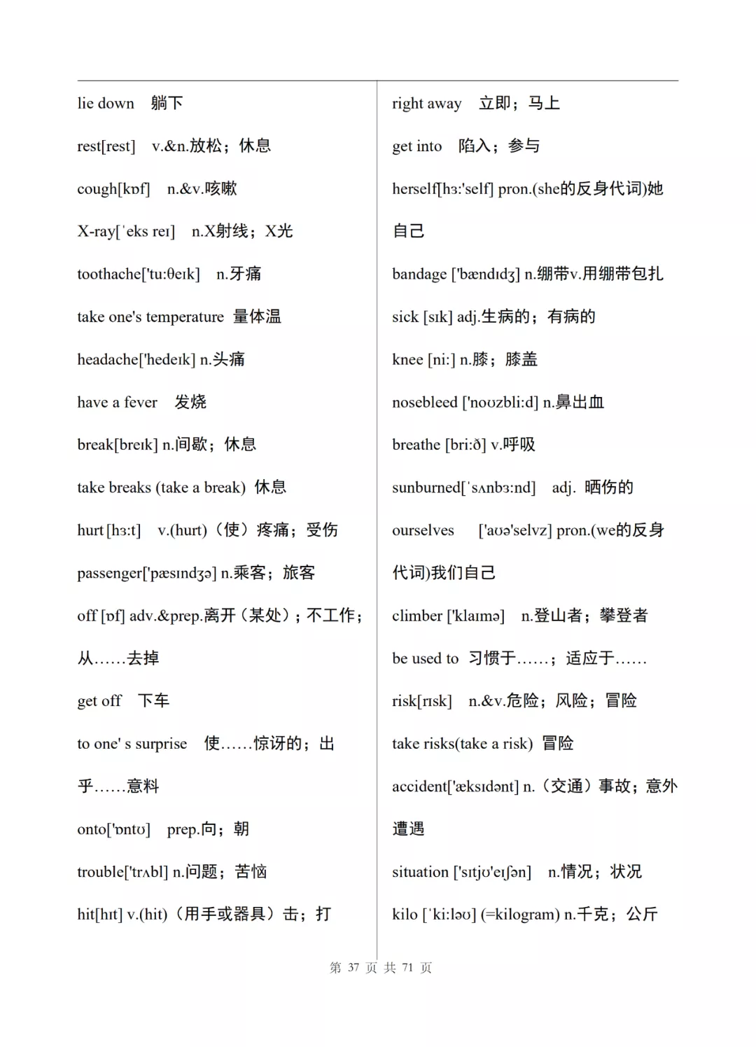 济南朗阁外语培训中心|【济南朗阁】初中三年,6本英语课本,汇成一份英语单词表!替孩子打印!