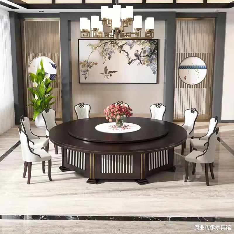 3套简约新中式餐桌椅设计,让你的家别有一番韵味!