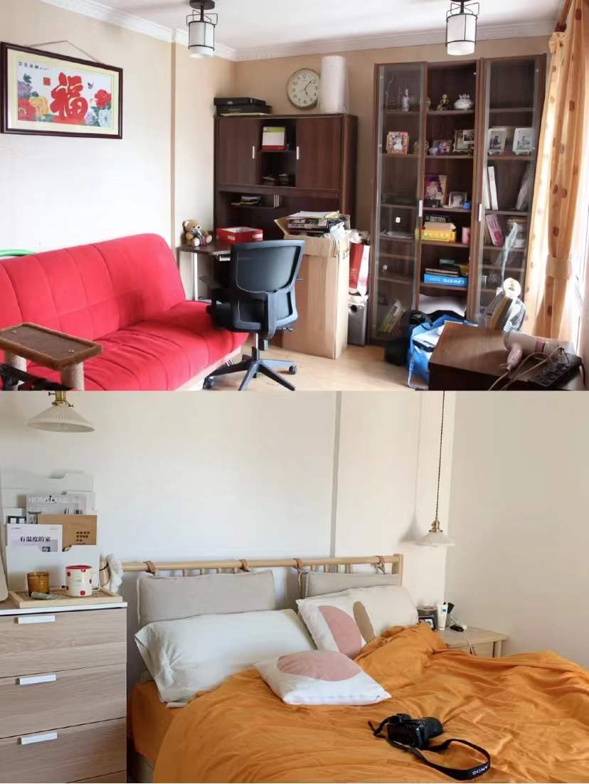 被父母嫌弃有20年房龄的“老破小”,第二次改造后,却成了网红房