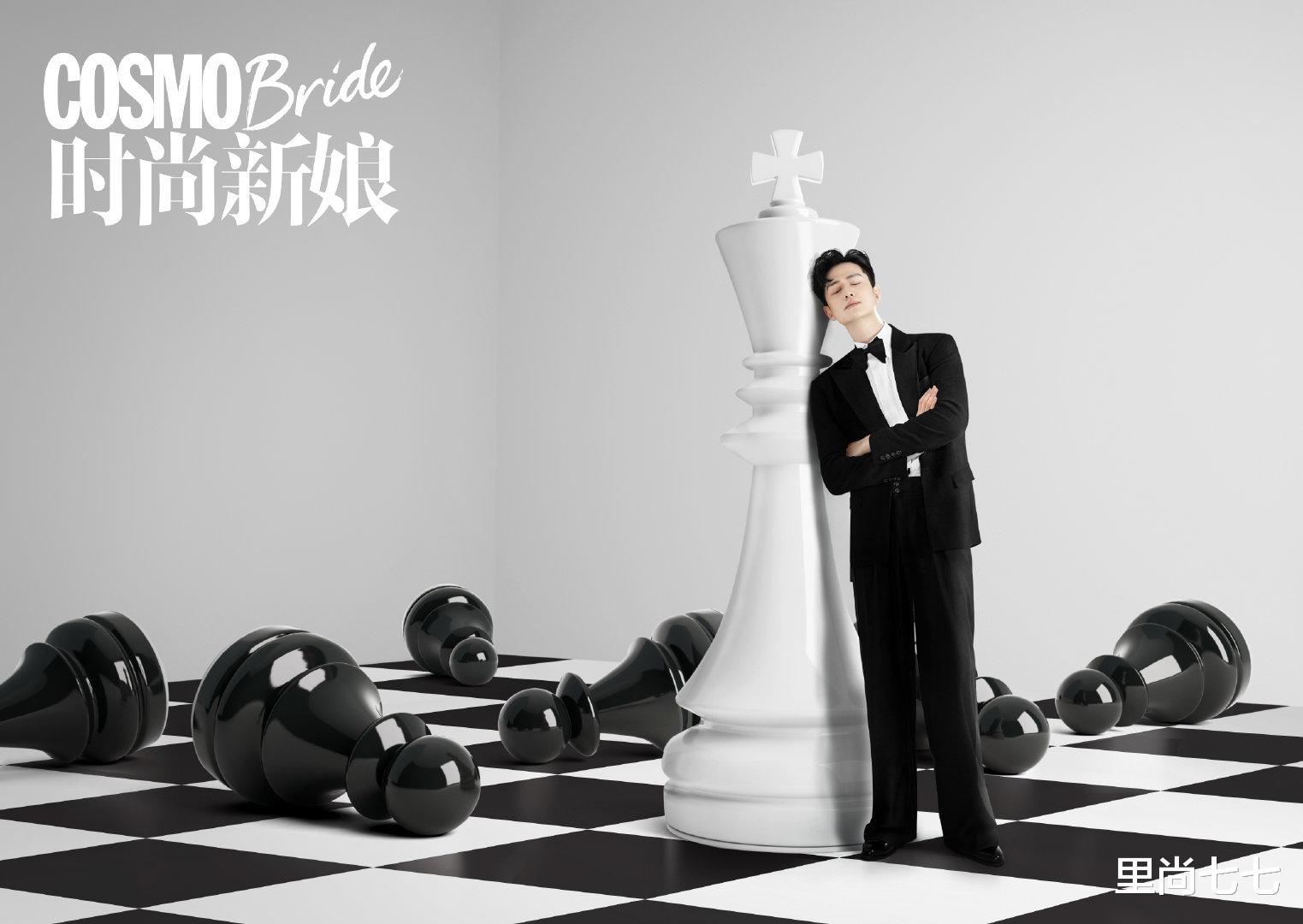 马可|马可婚纱照曝光，老婆挺孕肚身材发福，正脸曝光模样大气长相高级