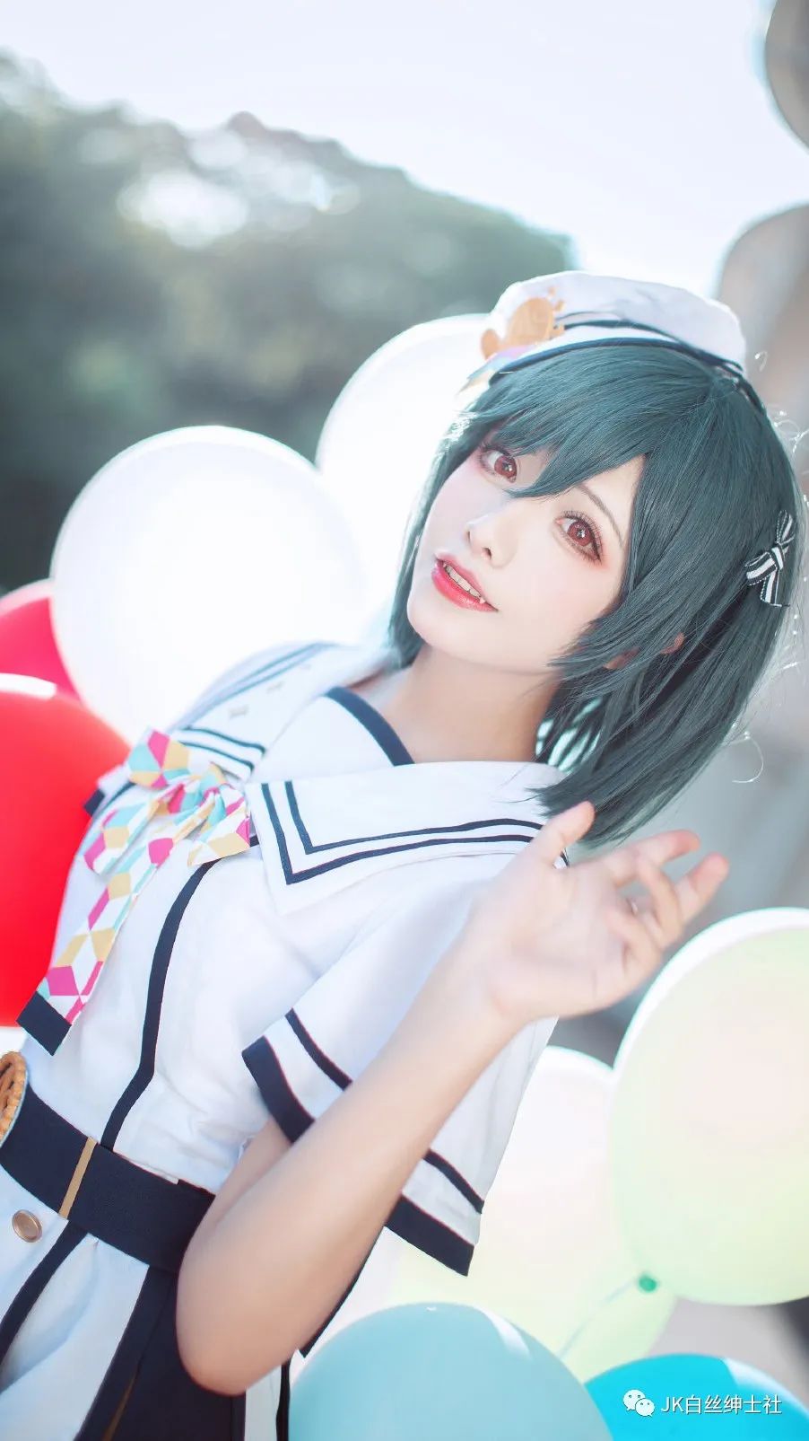 海贼王|cos：虹咲学园偶像三船栞子cos正片@流一