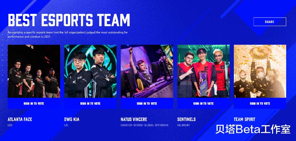 lpl|DK被提名“全球最强战队”！一共获得3项提名，EDG和RNG全被无视