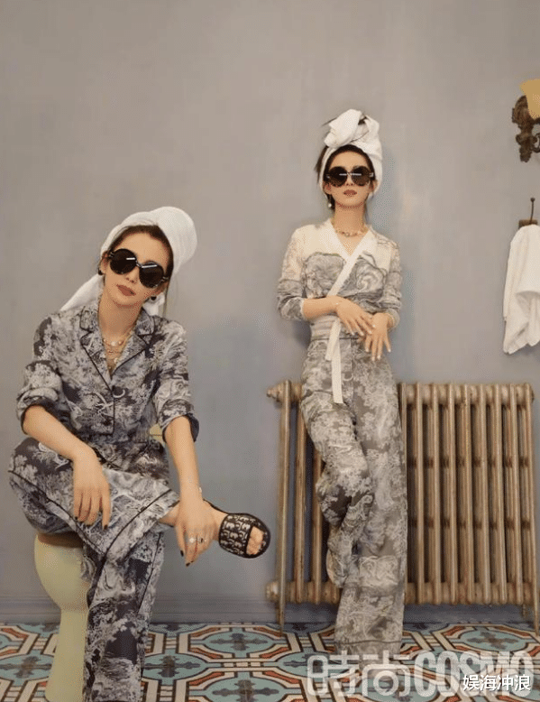 李冰冰|有一种“尴尬”叫赵丽颖和李冰冰拍杂志，赢了年龄，却输了气场！