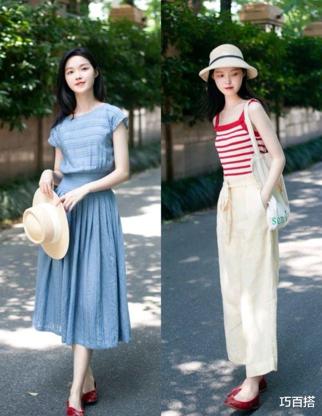 巧百搭|少女情怀爆发的夏季，小清新风格满足你的搭配需求，美得清雅迷人