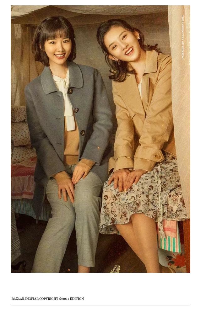 明星素颜|就想问一句,她们的复古美可以量产不?