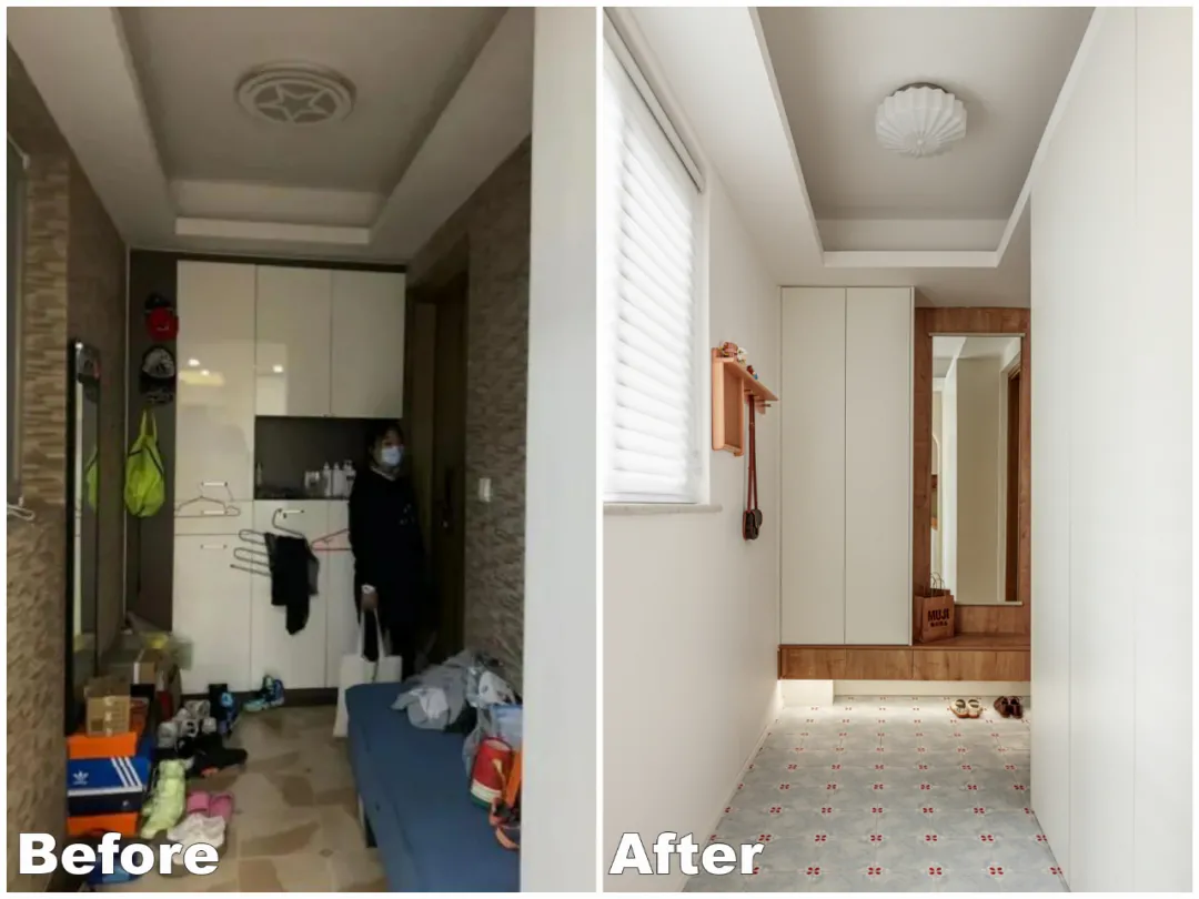 装修案例 | 140㎡二手房改造,弥漫宁静与沉稳之美