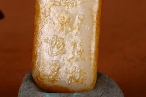 笔筒|清代，黄花梨笔筒