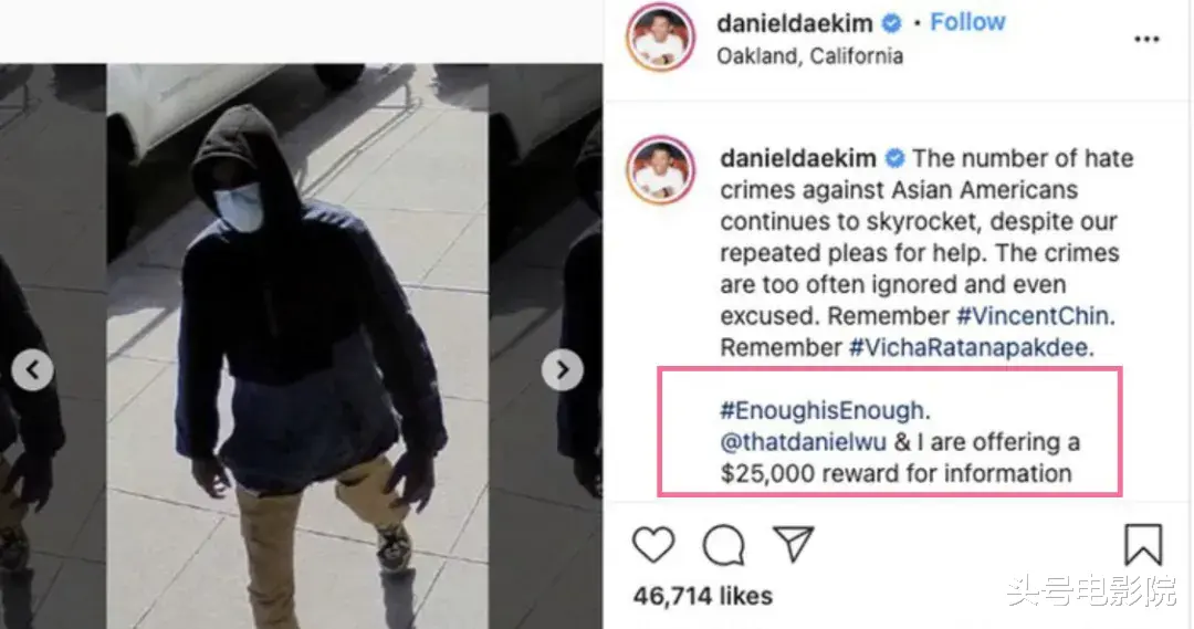 吴彦祖|吴彦祖悬赏2.5万美元缉凶！为受害亚裔发声，有人担心他被报复