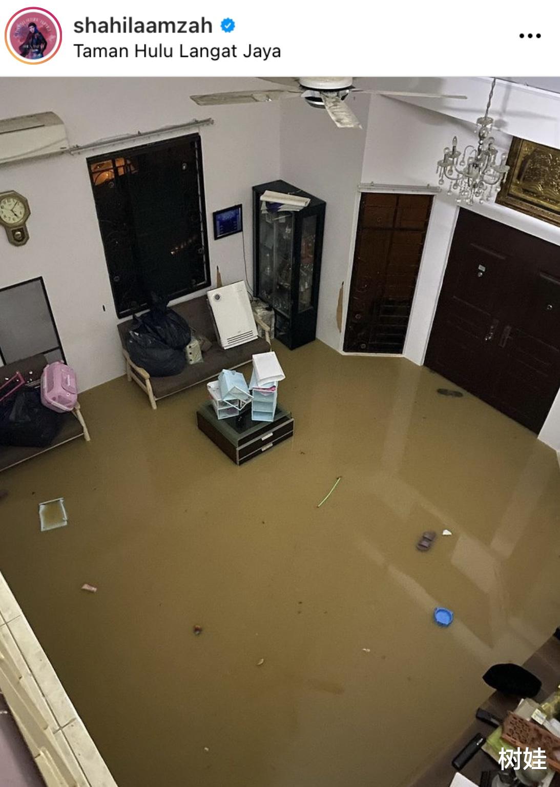 茜拉|歌手茜拉豪宅遭遇洪水，全家爬上屋顶等救援，自曝靠养女逃过一劫