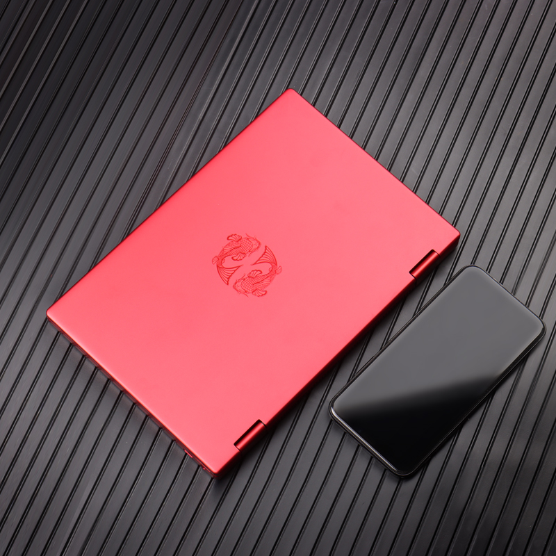 |锦鲤红色迷你小电脑,壹号本One-Netbook 4 代锦鲤限量版即将发售