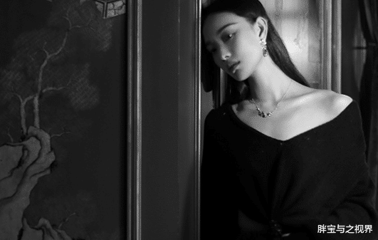 唐嫣|女明星的侧脸照,杨超越漂亮,唐嫣精致