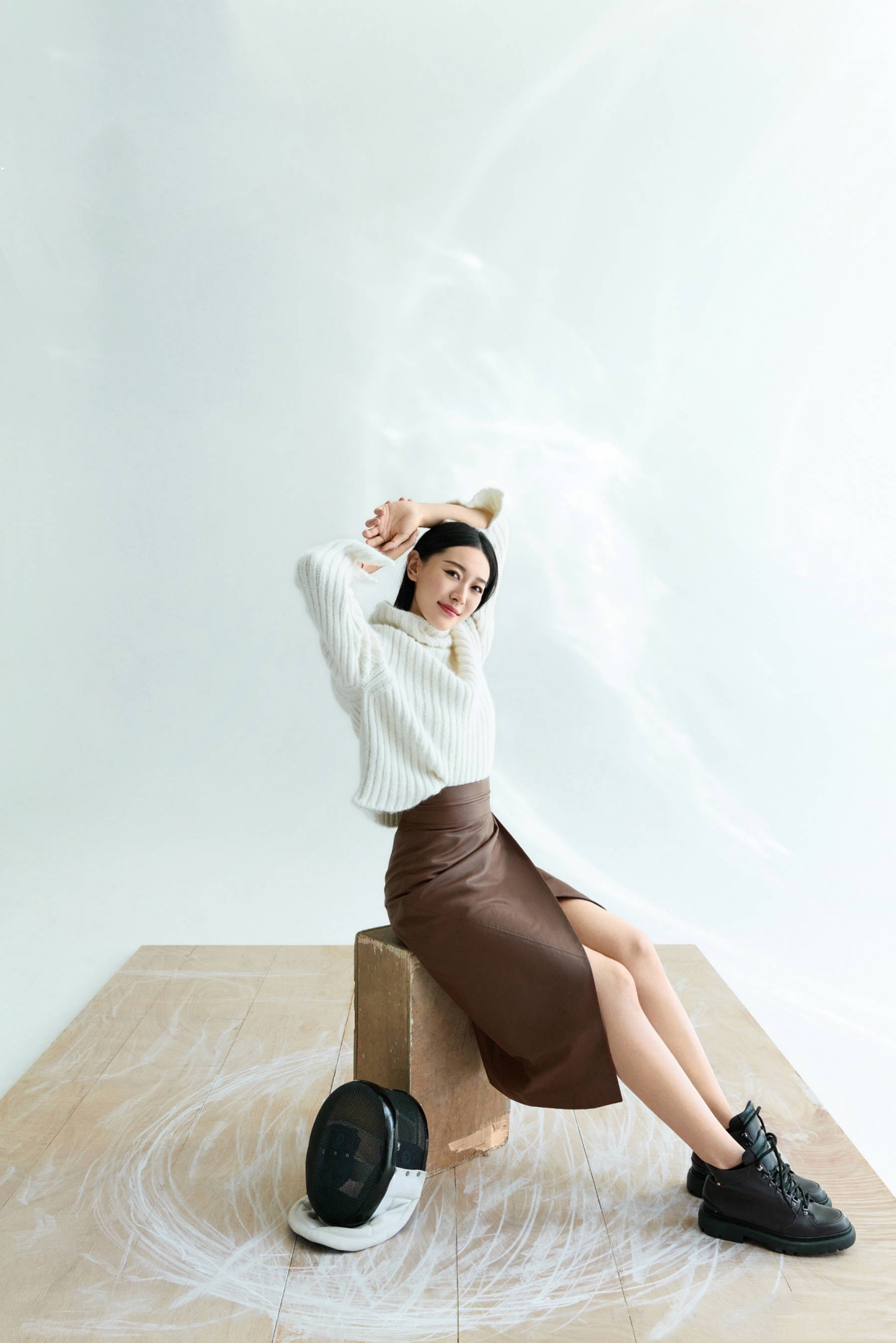 哚乐Like时尚 “击剑女神”孙一文太美了，身着烟粉仙女裙高贵典雅，好令人心动