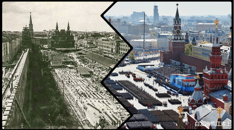 白发渔樵江渚上 一组照片带你穿越莫斯科红场的历史
