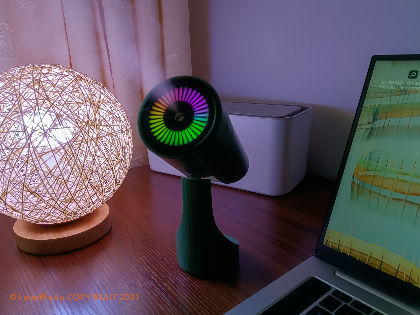 加湿器|润色冬日空调的干燥，Orico RGB灯效的USB加湿器