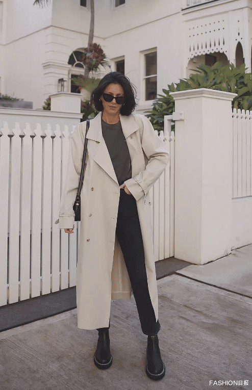 FASHION日报 好爱澳洲时尚博主Petra这种简单feel 早秋日常穿搭随意自在的感觉