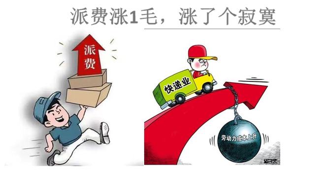 快递公司涨派费,言而无信?