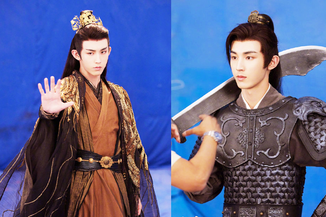 鞠婧祎|鞠婧祎《花戎》杀青，神凰喝茶真香，郭俊辰扛大刀倾倒众生