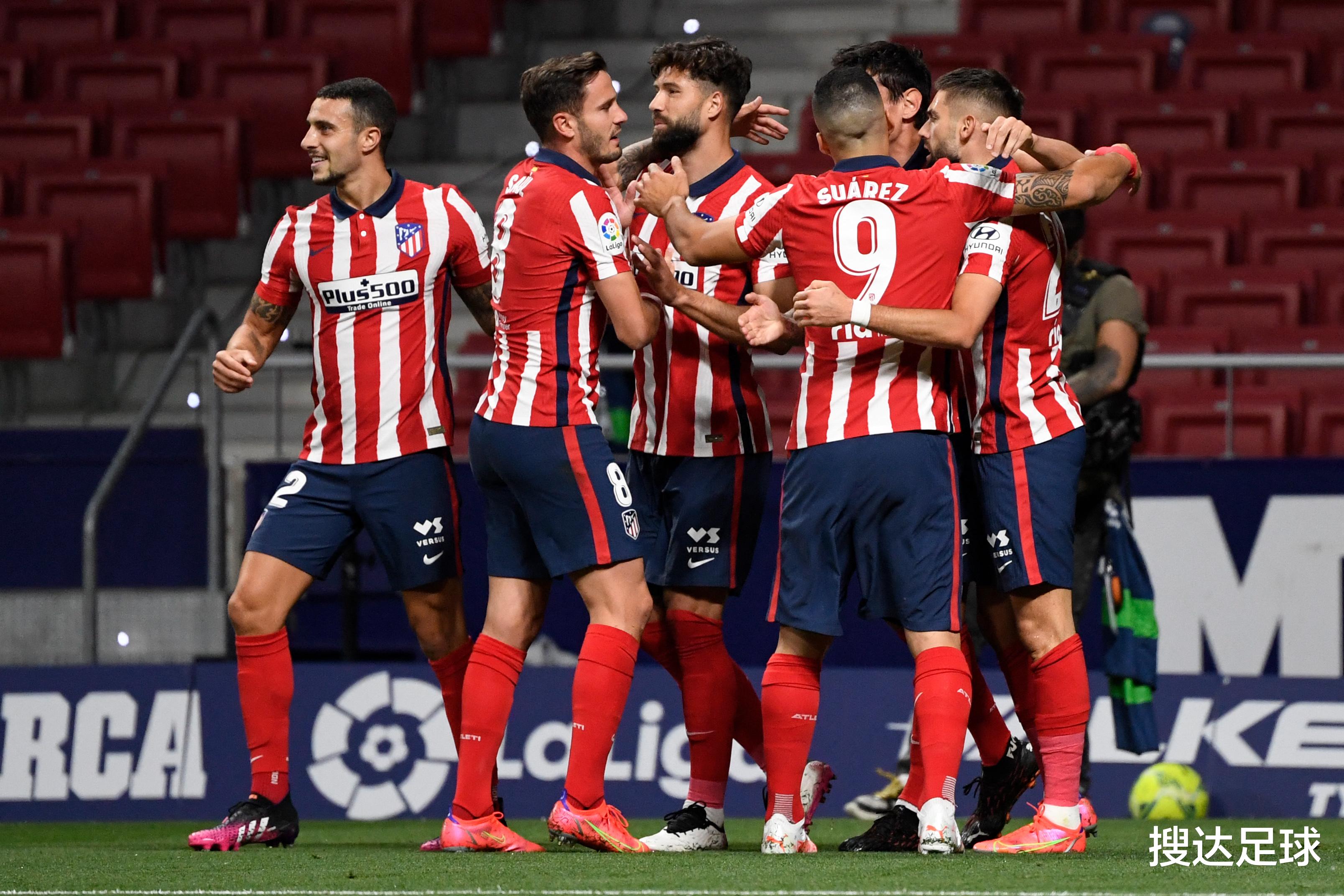 马德里竞技|2-1，西甲冠军最快下轮诞生！前中超巨星激动滑跪，巴萨绝望