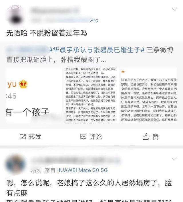 张碧晨|华晨宇女儿疑落户张碧晨方，名叫华迎晨，未婚生子女应无罪
