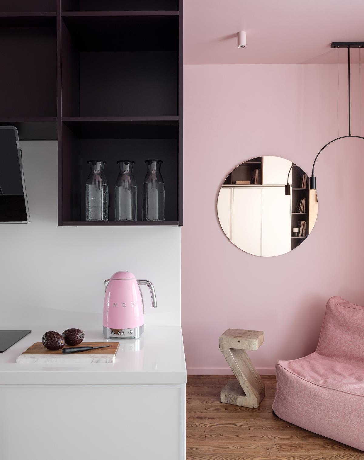 粉色|看腻了国内千篇一律的装修，可以参考下国外的，有耳目一新的感觉