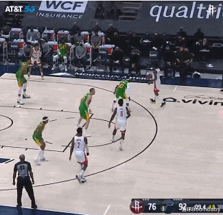 火箭队|挖槽!钉板大帽戈贝尔!这没年度十佳盖帽,我不看了!