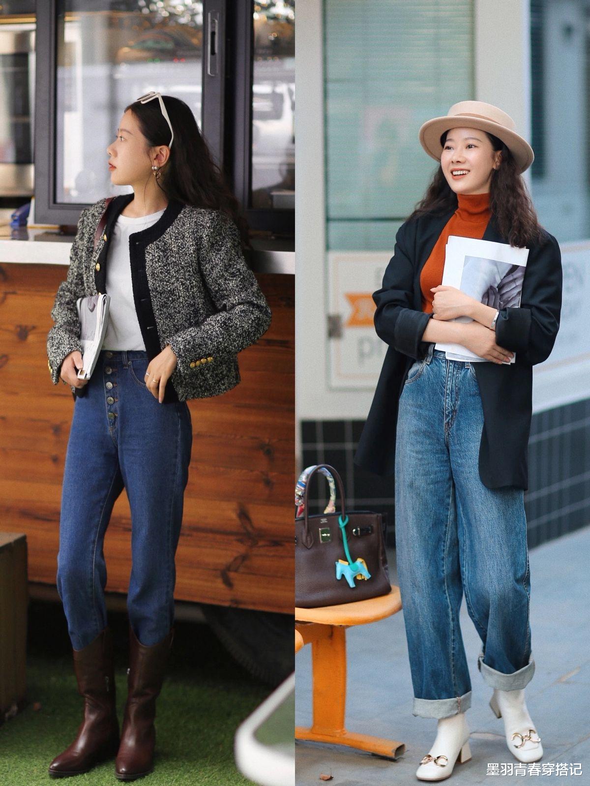 墨羽青春穿搭记 30+职场女性穿什么外套？看博主的西装和小香风，优雅大气又干练