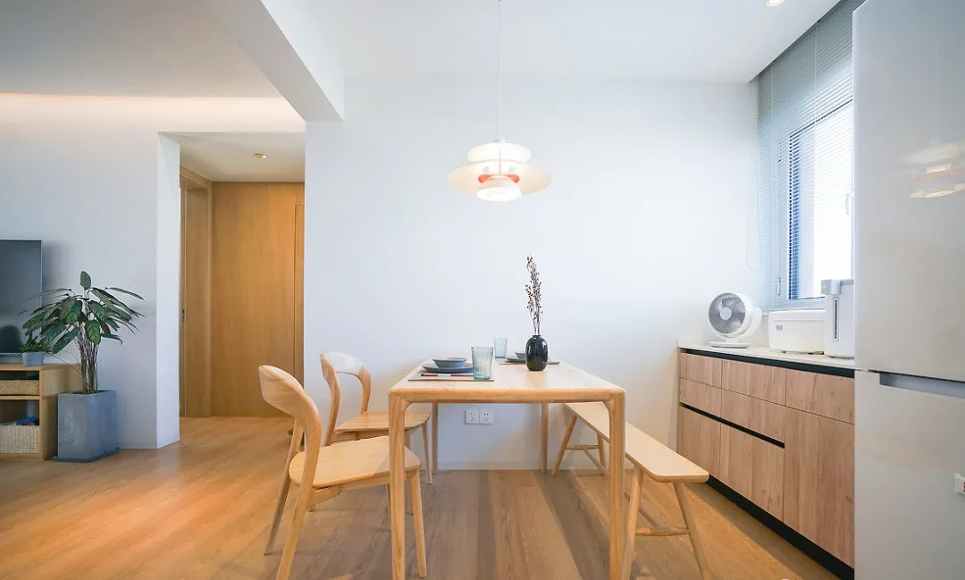 设计fan|107㎡日式风三居室，榻榻米卧室、木盒子阳台，超强的空间利用术！