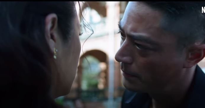 霍建华|林心如夫妇婚后首演对手戏，霍建华一句“帮你办丧礼”尽显霸气