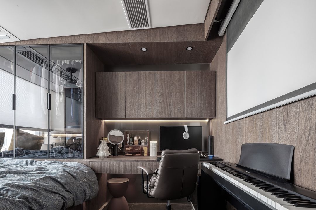 |夫妻28万装41m2小一居,收纳翻倍敞亮时尚大气,两人一猫太幸福了