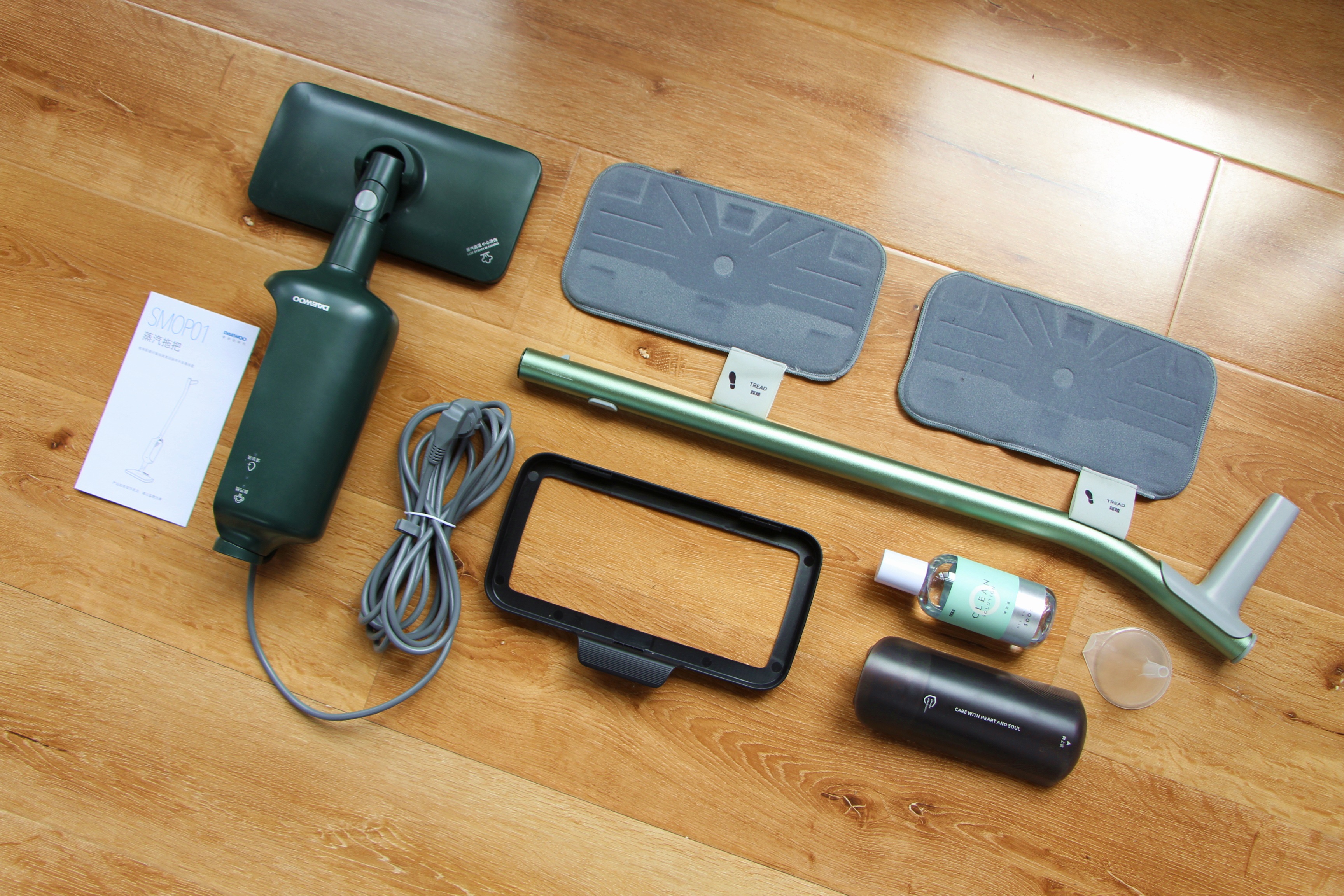 禅水云芯 高温拖擦一体·蒸汽除菌抑菌 来看大宇智能蒸汽拖把