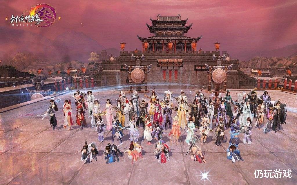 剑网3|终于等到了《剑网3》12年了总算可以看见敌对阵营好友的位置