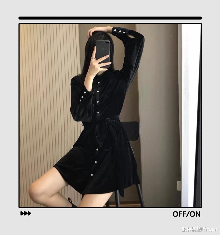 服装搭配师main 记住了，这三款连衣裙能从秋美到冬，时髦显瘦还保暖