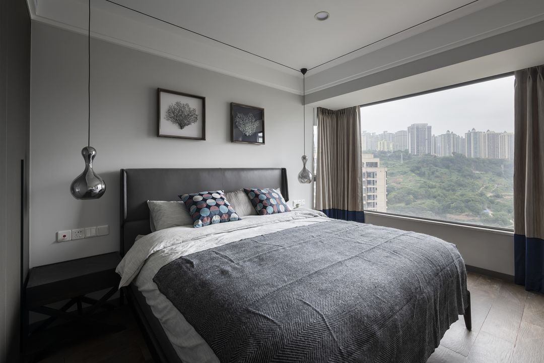 家居超人|简化空间打破阻碍，将茶室和客厅连通，前后递进丰富空间层次