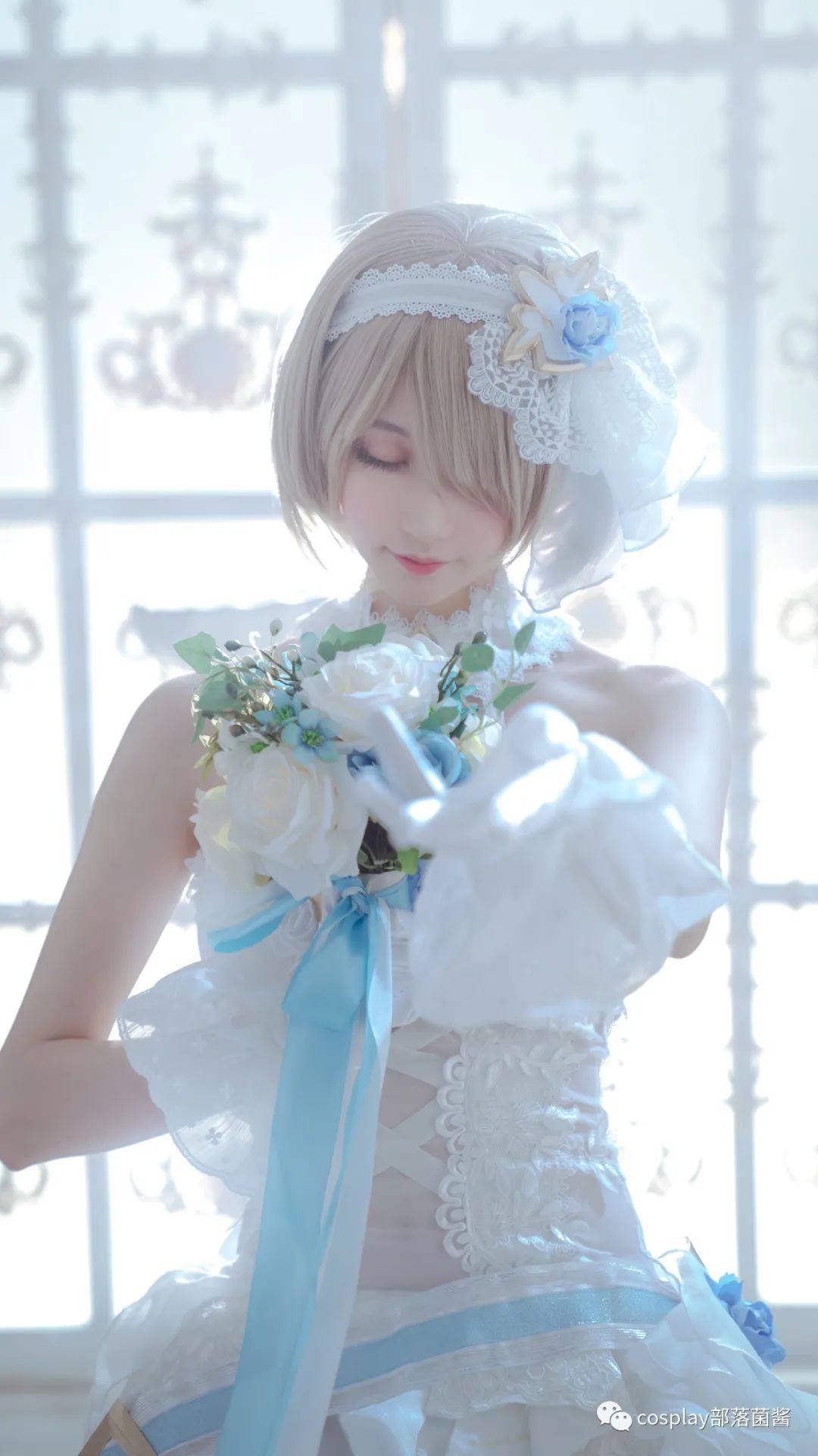 桔梗|cos：崩坏3丽塔洛丝薇瑟cos正片@沧霁桔梗，恭候指示