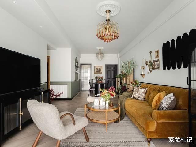 家装札记|不愧是百看不厌的英式复古，108㎡仿佛有魔法般，美得不像话!