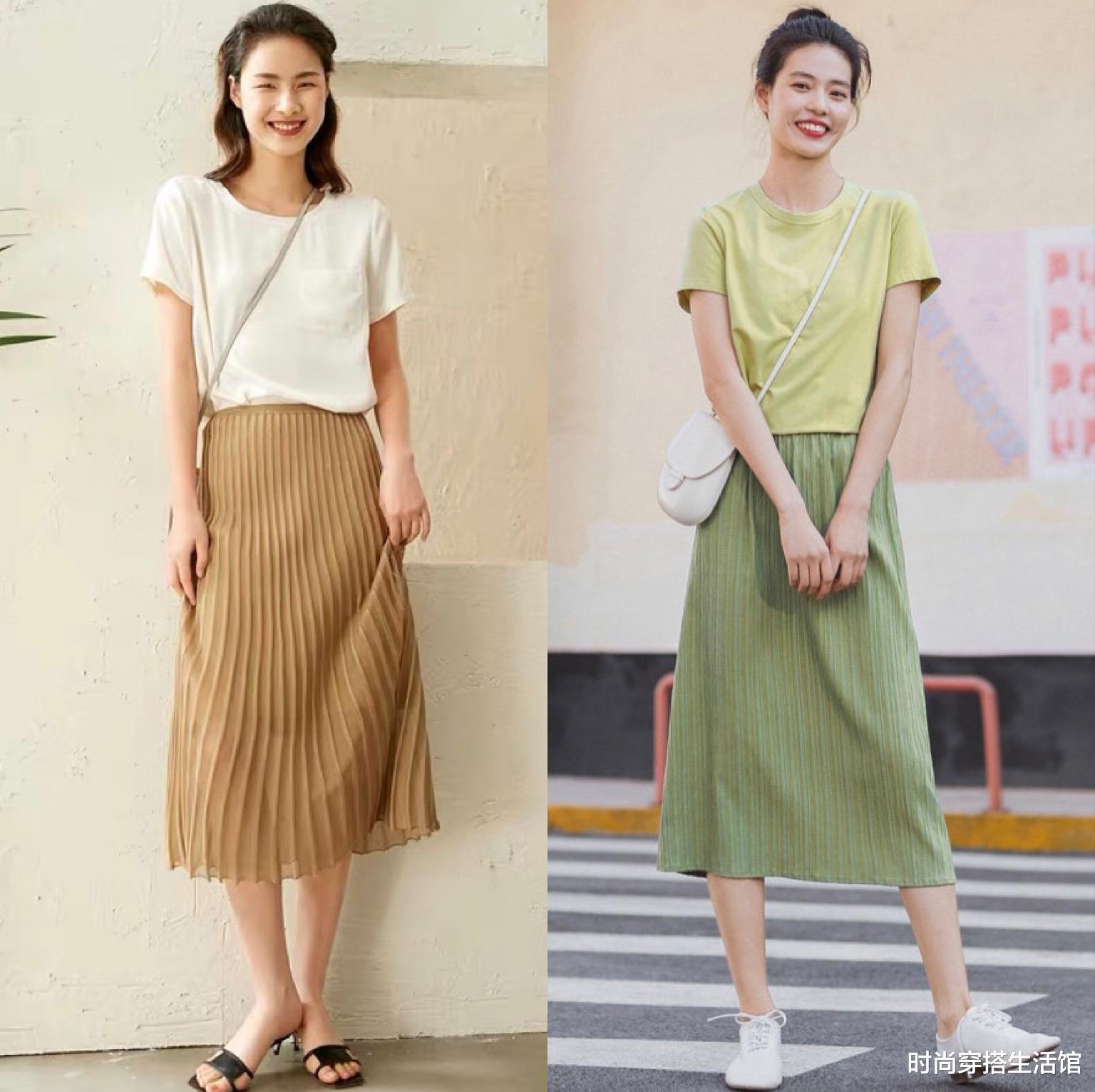 时尚穿搭生活馆|夏天穿T恤不好看？这3个隐藏“小心机”，轻松穿出好气质