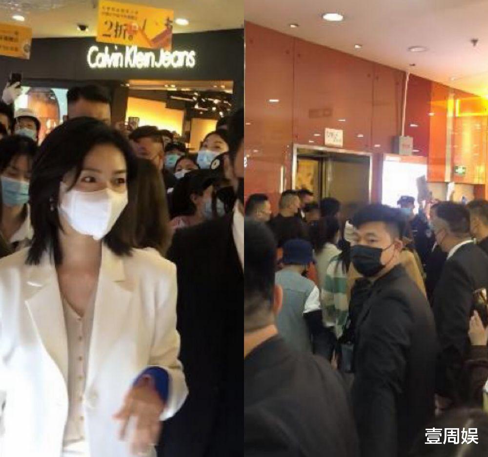 突围|39岁万茜现身活动捞金，现场吃面条毫无包袱，男粉丝大喊：我爱你