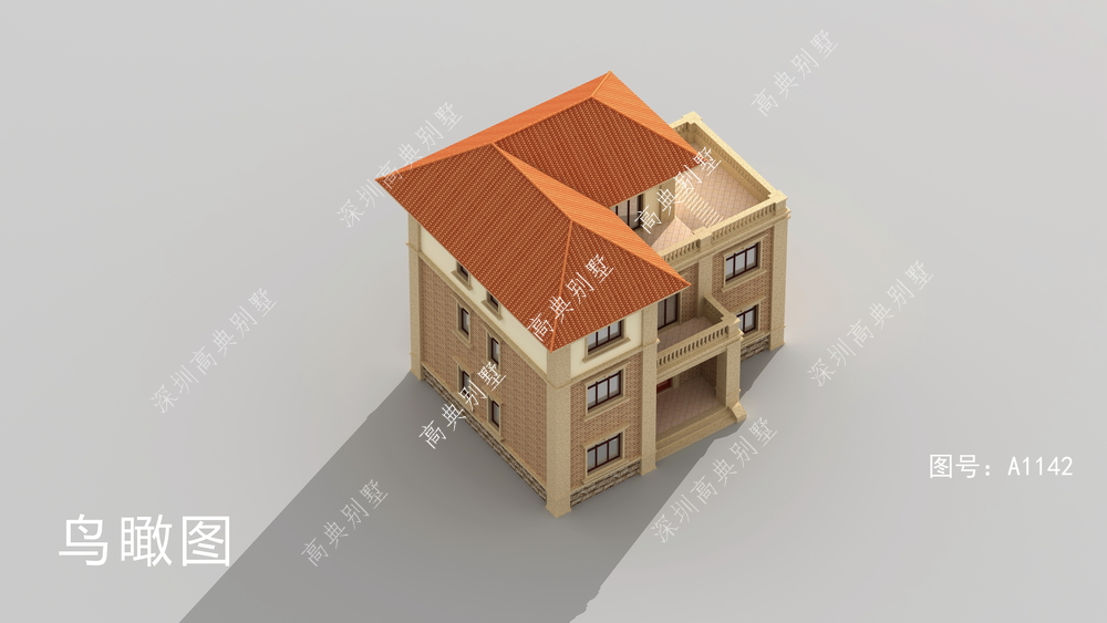 |三层欧式自建房，满足一家人的居住生活