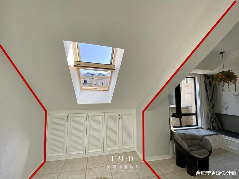 体验到顶复式的快乐了,一半阁楼一半大露台,比住一楼舒服划算