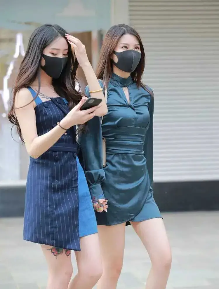 就聊一下|这对闺蜜即使戴着口罩，也丝毫遮挡不住他们的惊艳之美