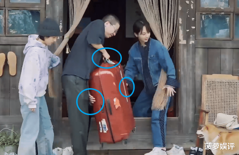 杨紫|杨紫的行李箱好沉，李诞和陈赫提起来都费力，里面却藏着小秘密