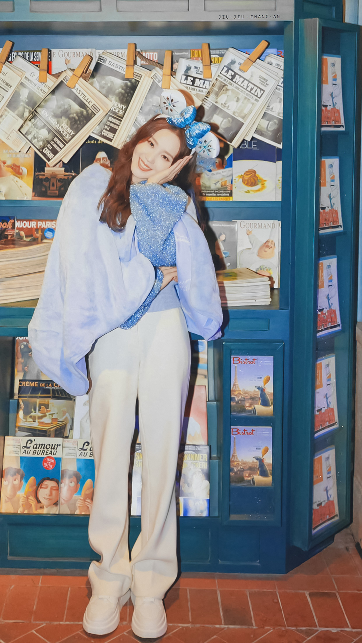 迪士尼|刘诗诗迪士尼适配度也太高了吧！真的不是童话现场吗？