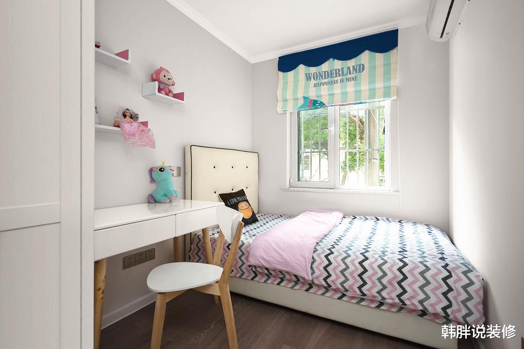 小三|四口之家的78㎡新房，总共16万装出小三房，赠送的露台是最大亮点